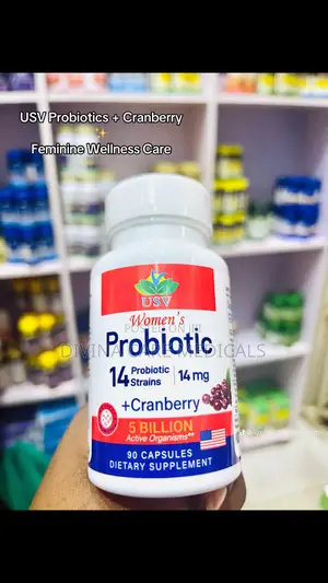 Usv Women’S Probiotics + Cranberry – Feminine, Gut Urinary Support
