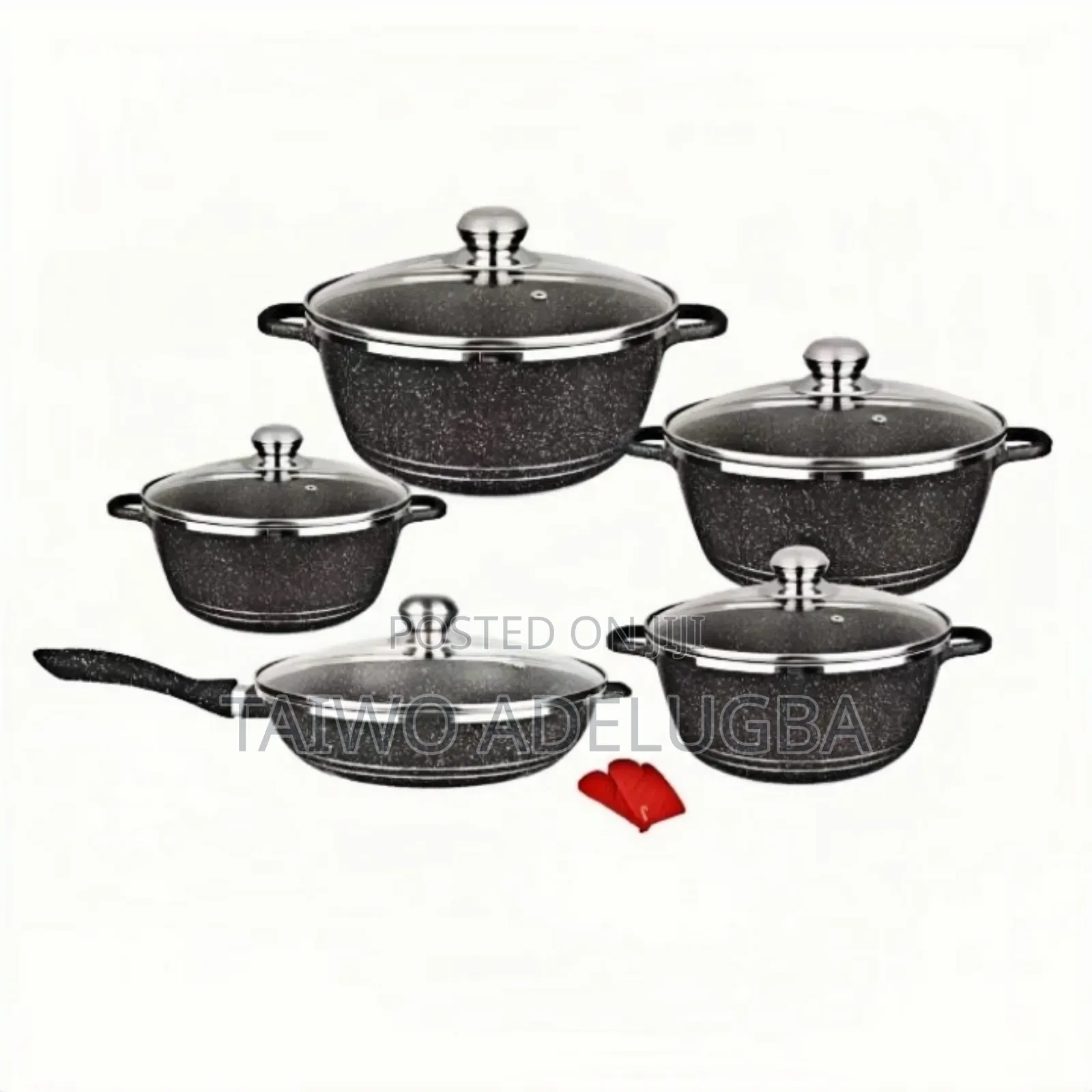 12pcs Non Stick Cookware Set