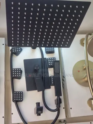 Luxury Shower Mixer Black