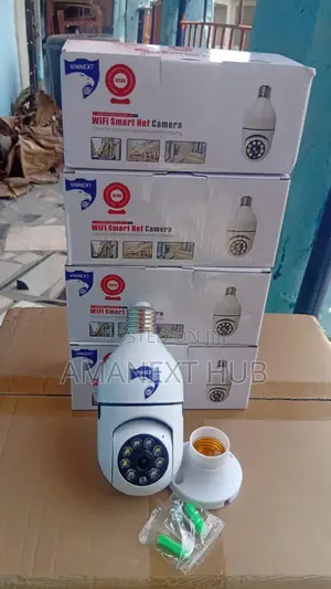 Smart Wifi Bulb Camera (360°).