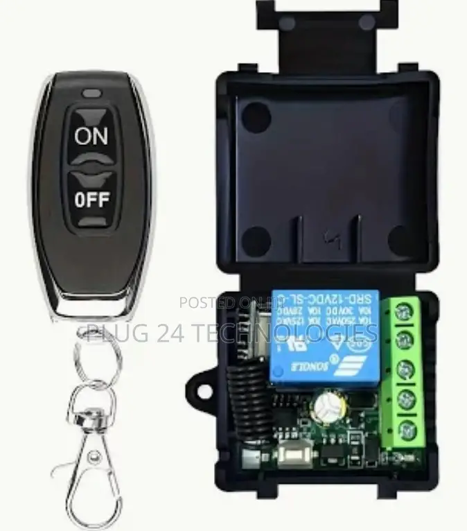 Dc 12v 1ch Rf Remote Control Module