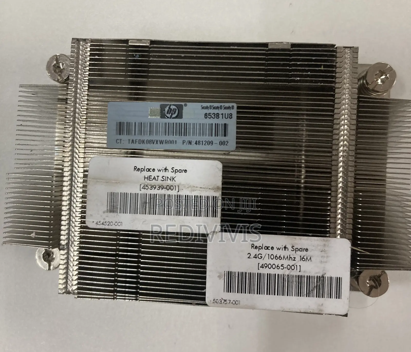 Hp Proliant Bl680c G5 Blade Server Heatsink 452082-001