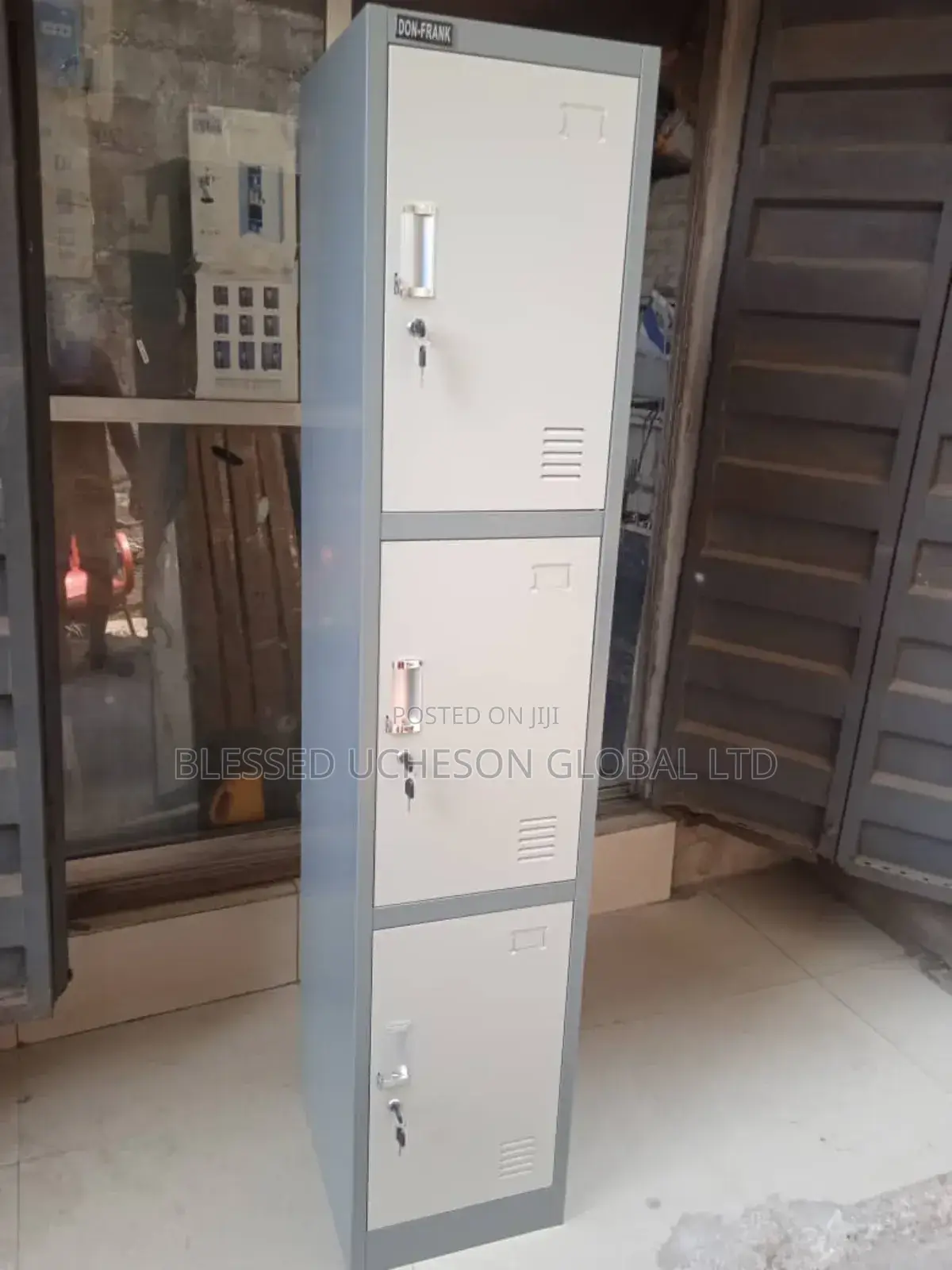 3 Door Metal Storage Locker