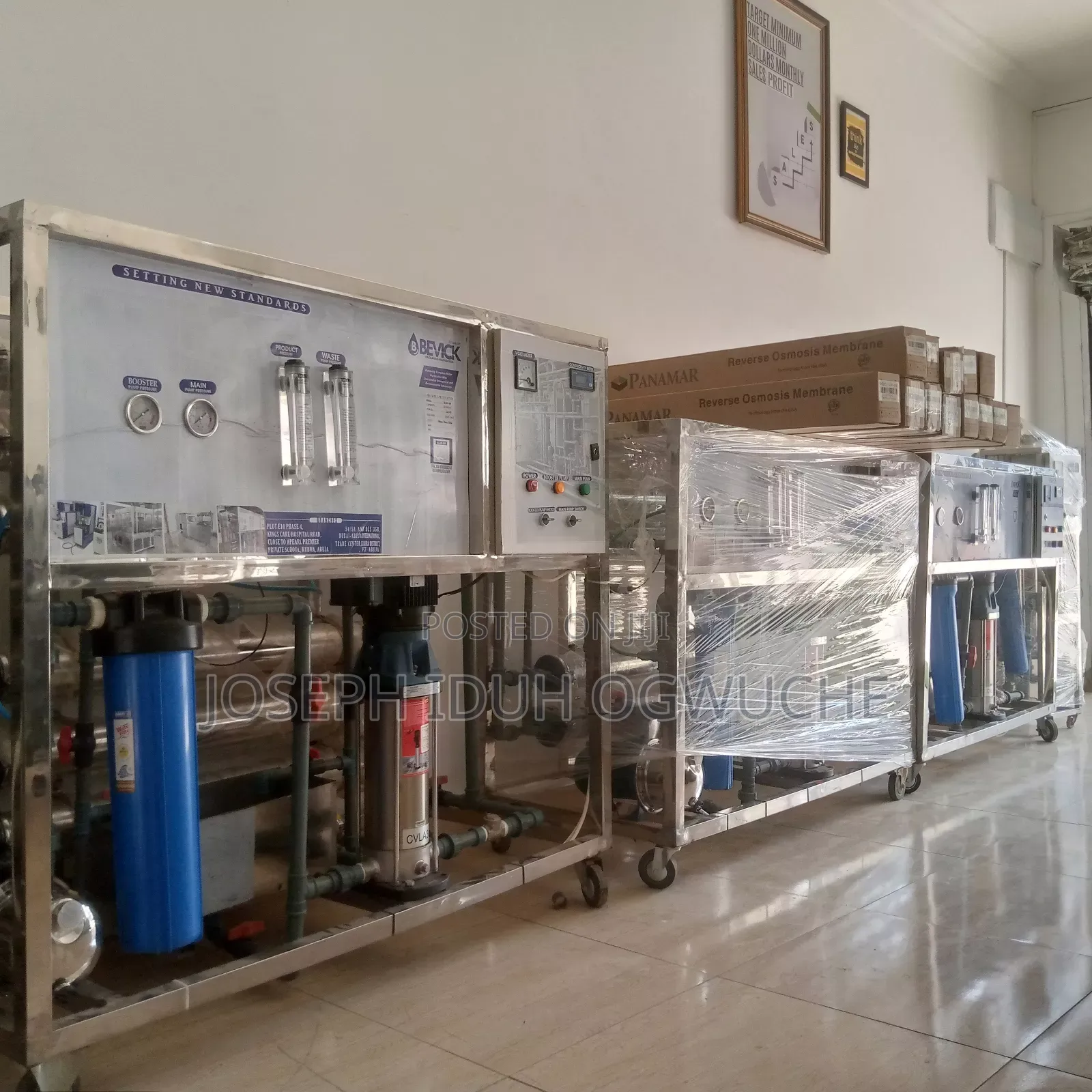 Reverse Osmosis for Home and Factory Use