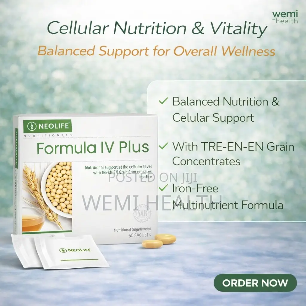 Formula Iv Plus - 60 Sachets for Optimal Well Being and Vitality