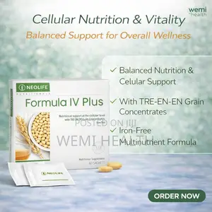 Formula Iv Plus - 60 Sachets for Optimal Well Being and Vitality