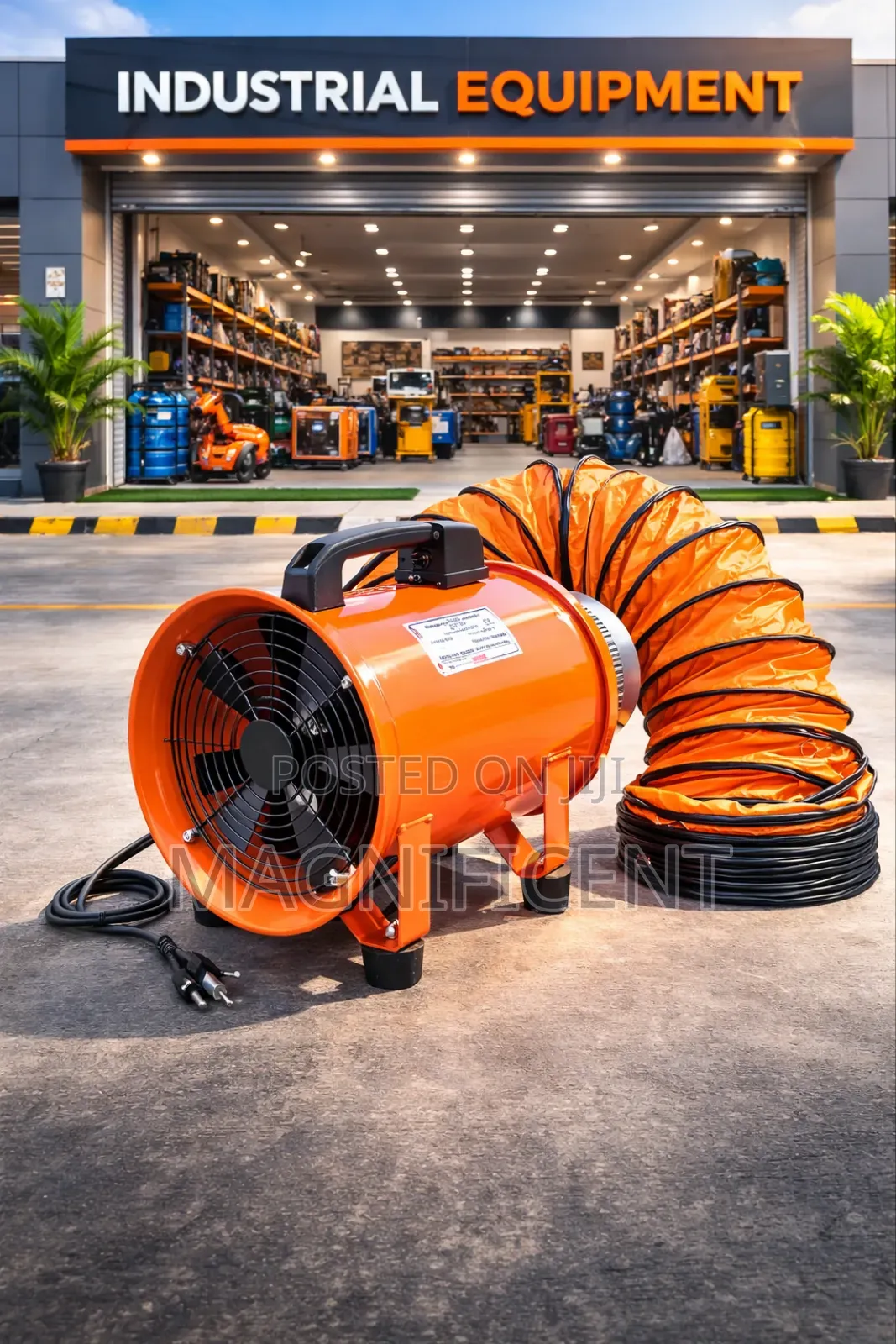  20" Industrial Heavy Duty Extractor – High Power Ventilation