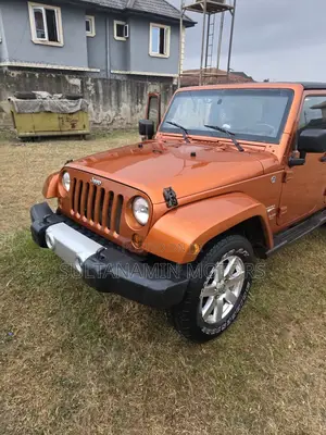 Jeep Wrangler Sahara 2011 Orange