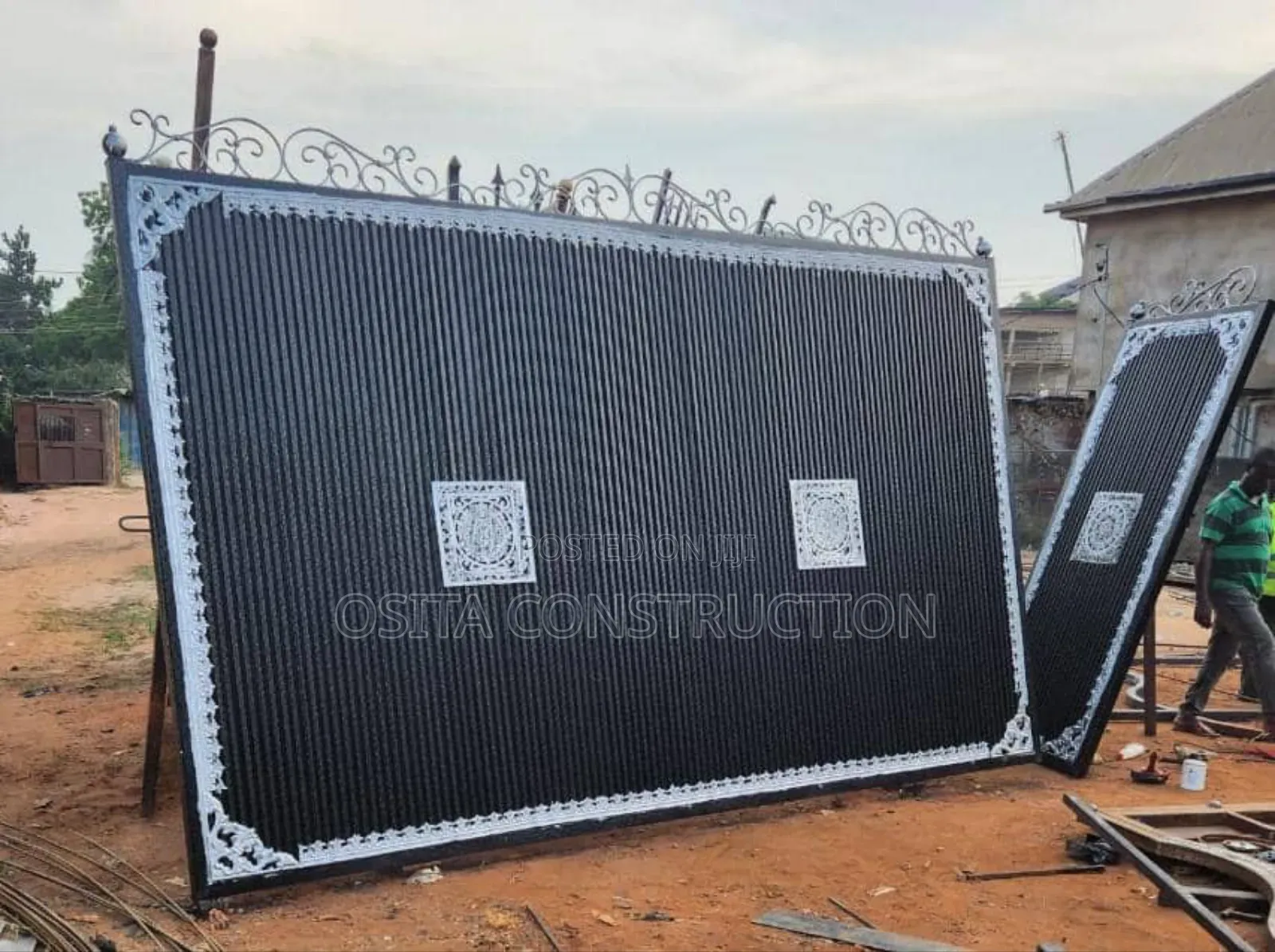Wronght Iron Rolling Gate Design