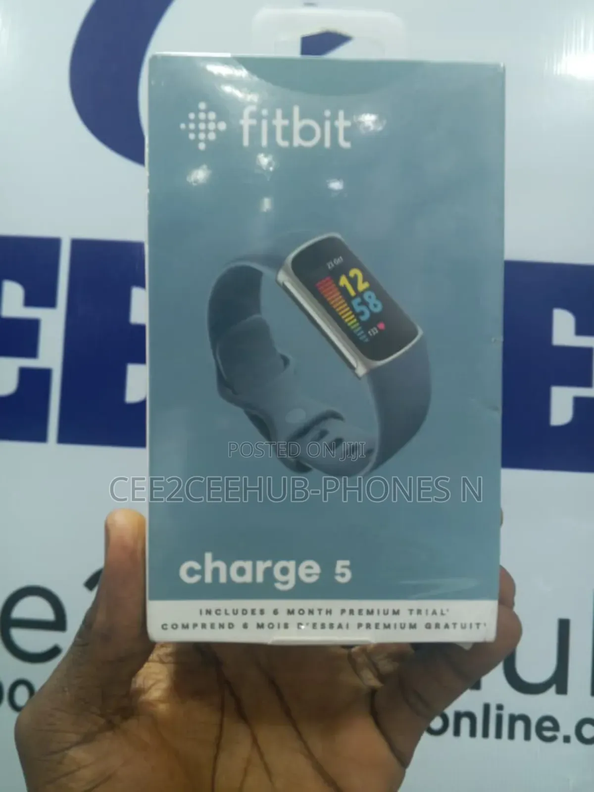 Fitbit Charge 5 GPS Smartwatch Amoled Display