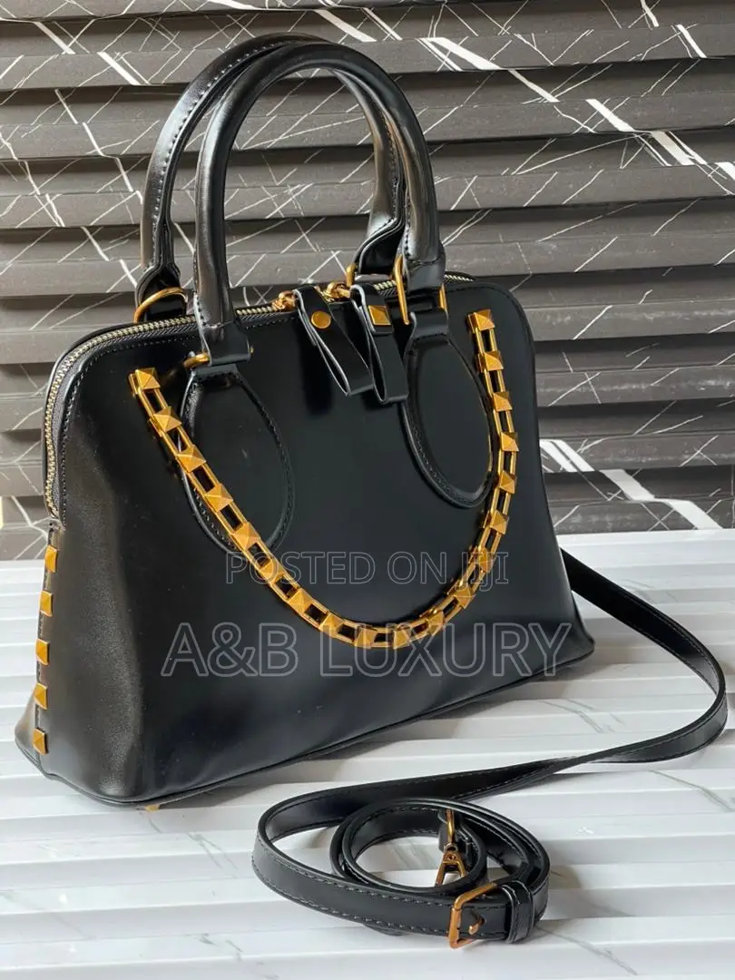 Stock Rockstud Top-Handle Bag