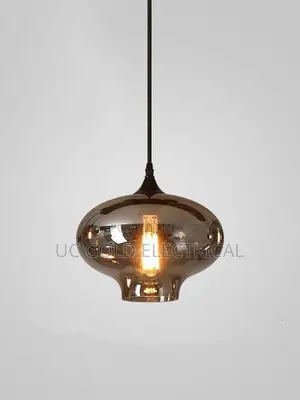 Grey Glass Pendant Light Creative Pendant Lamp Dining Room Chandelier