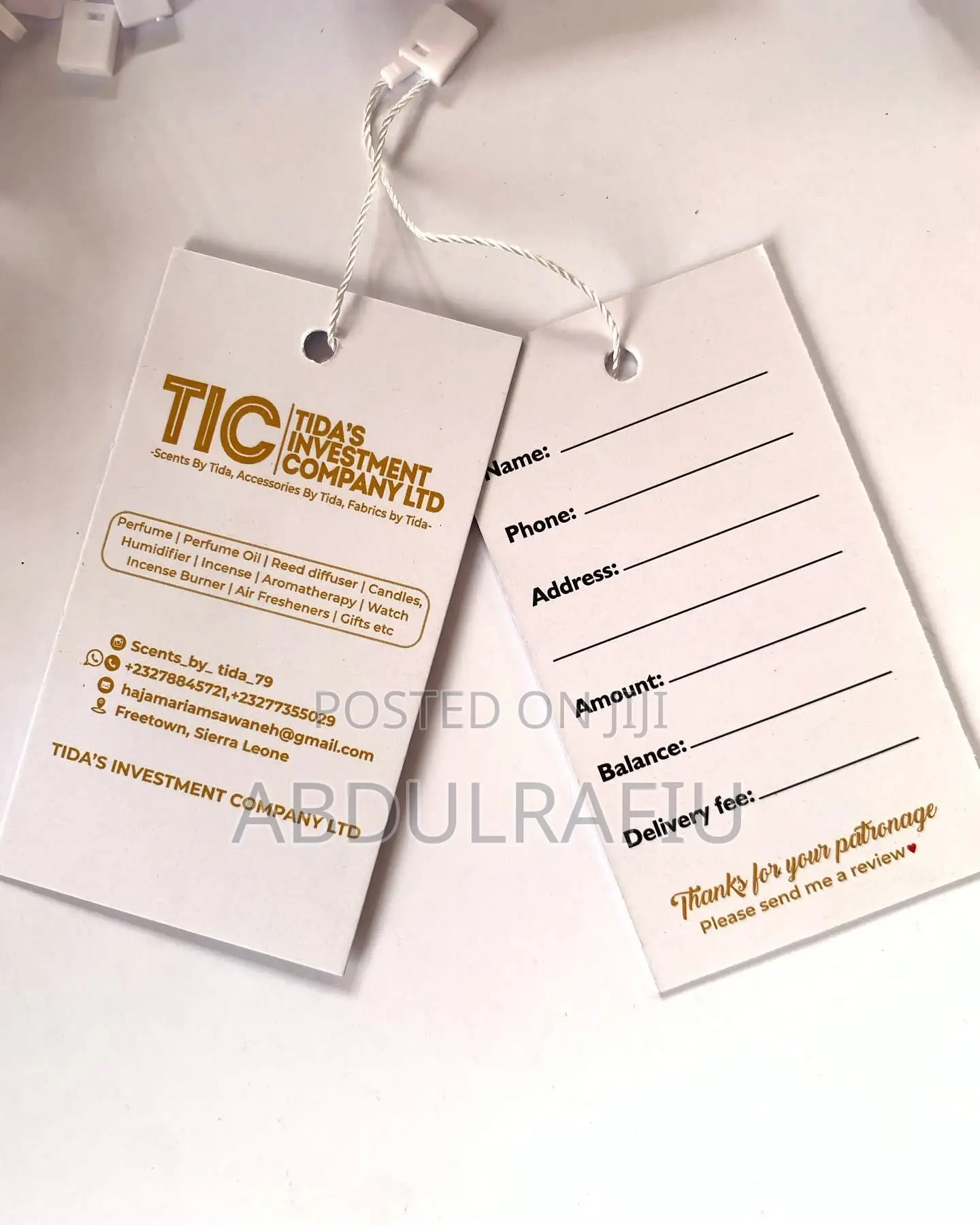 Clothe Tag