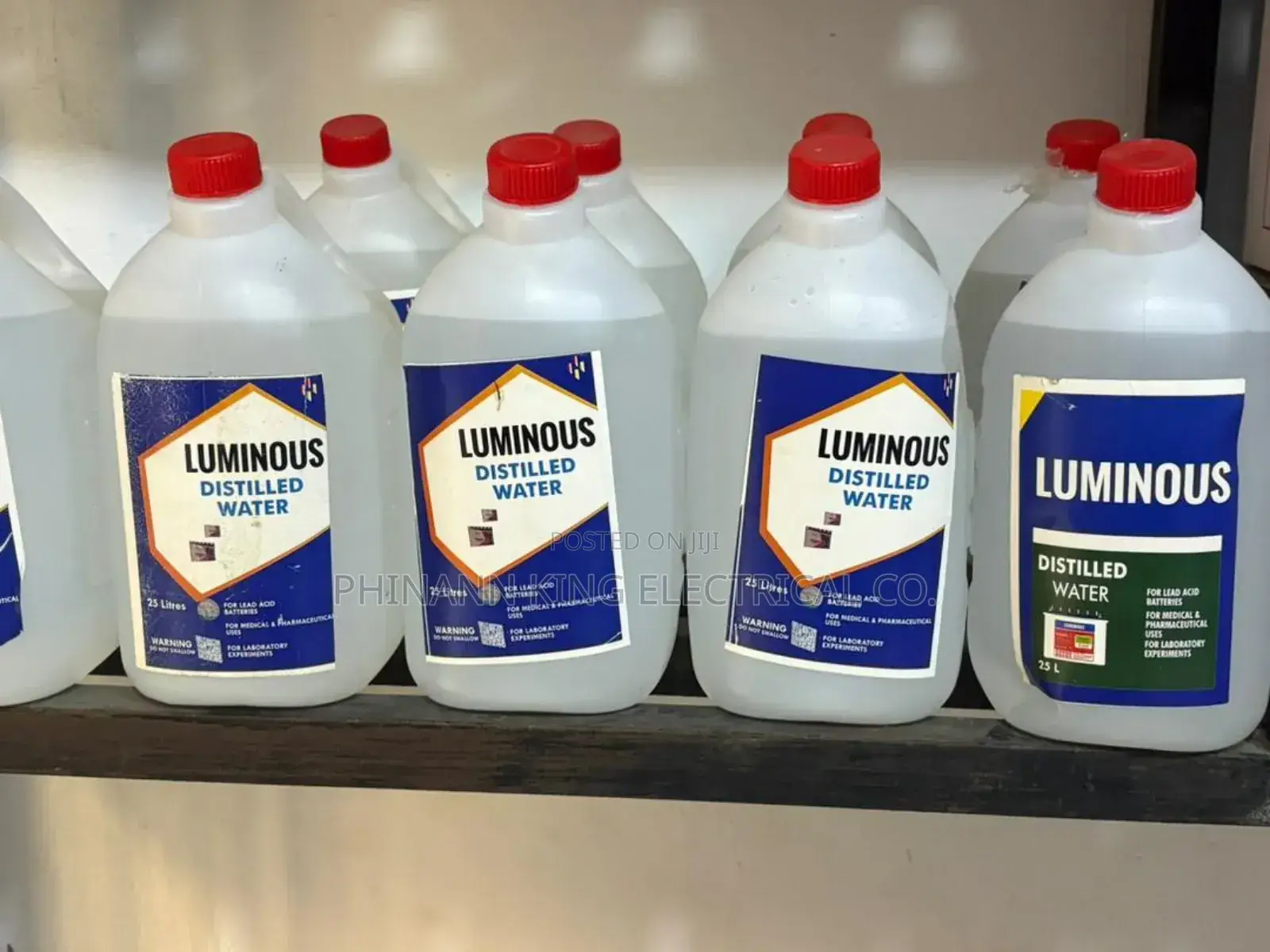 Luminous Distilled Water 5litres