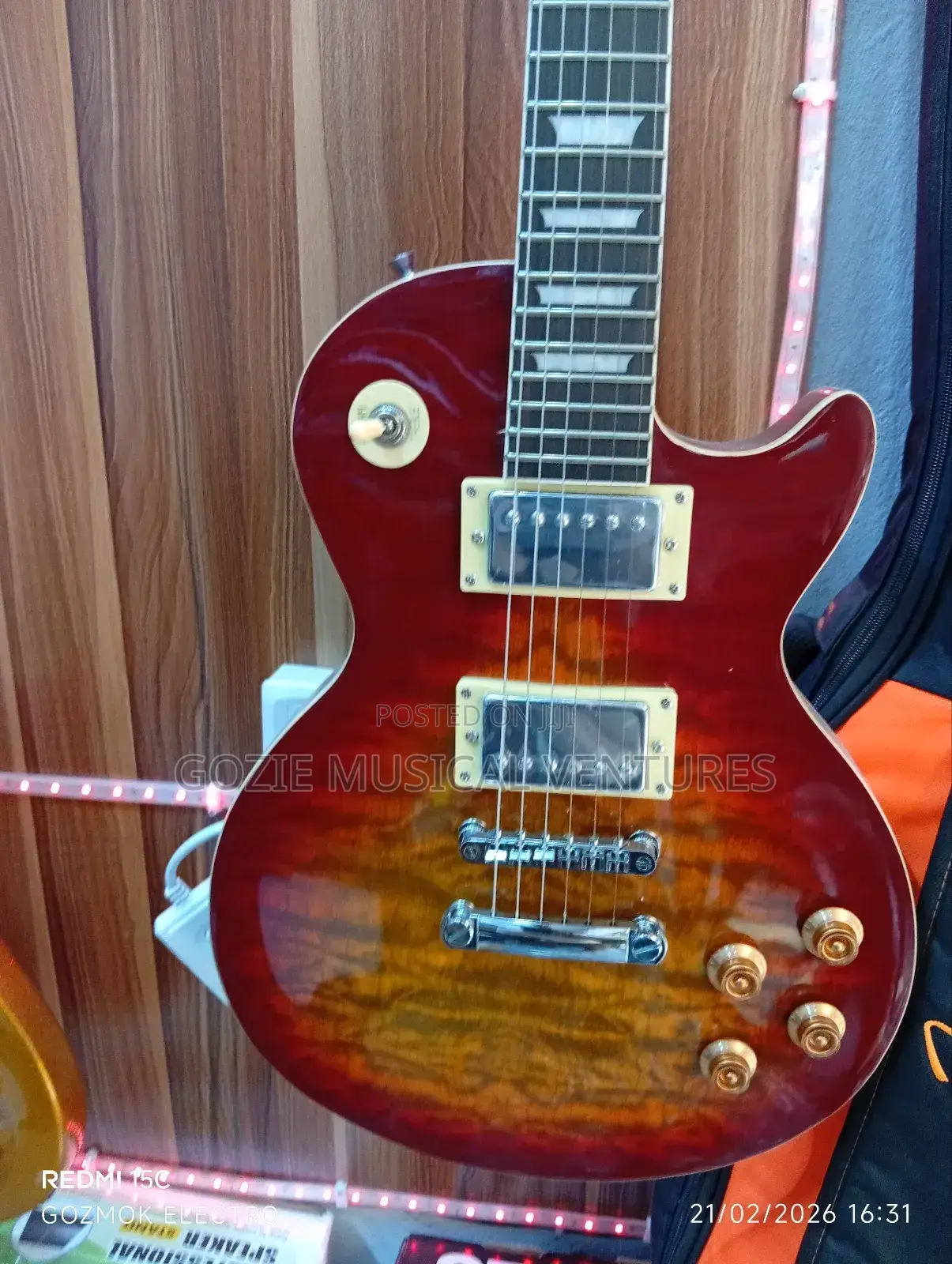 The Best Quality Gibson Less Paul Electric Guitar With Bag and Strap