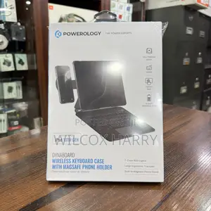 Powerology Wireless Magic Keyboard for iPad 11th Gen 10th Gen