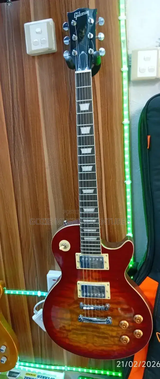 The Best Quality Gibson Less Paul Electric Guitar With Bag and Strap