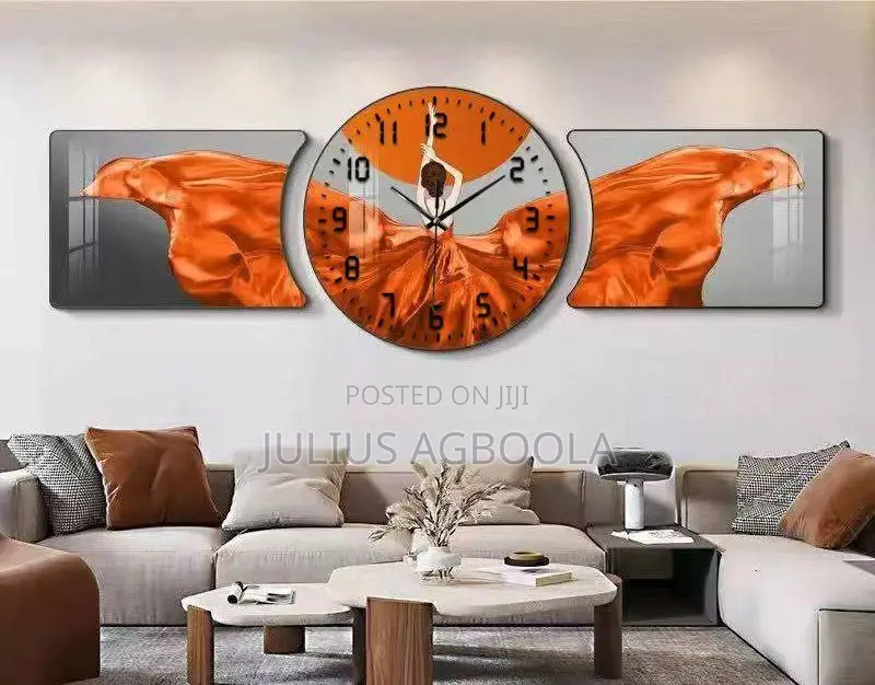 3 In1 Wall Decor Wall Clock