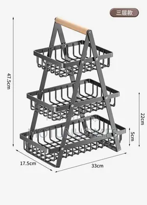 3layer Multipurpose Basket/Storage Cart
