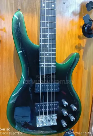 Five String Ibanze Active Bass Guitar