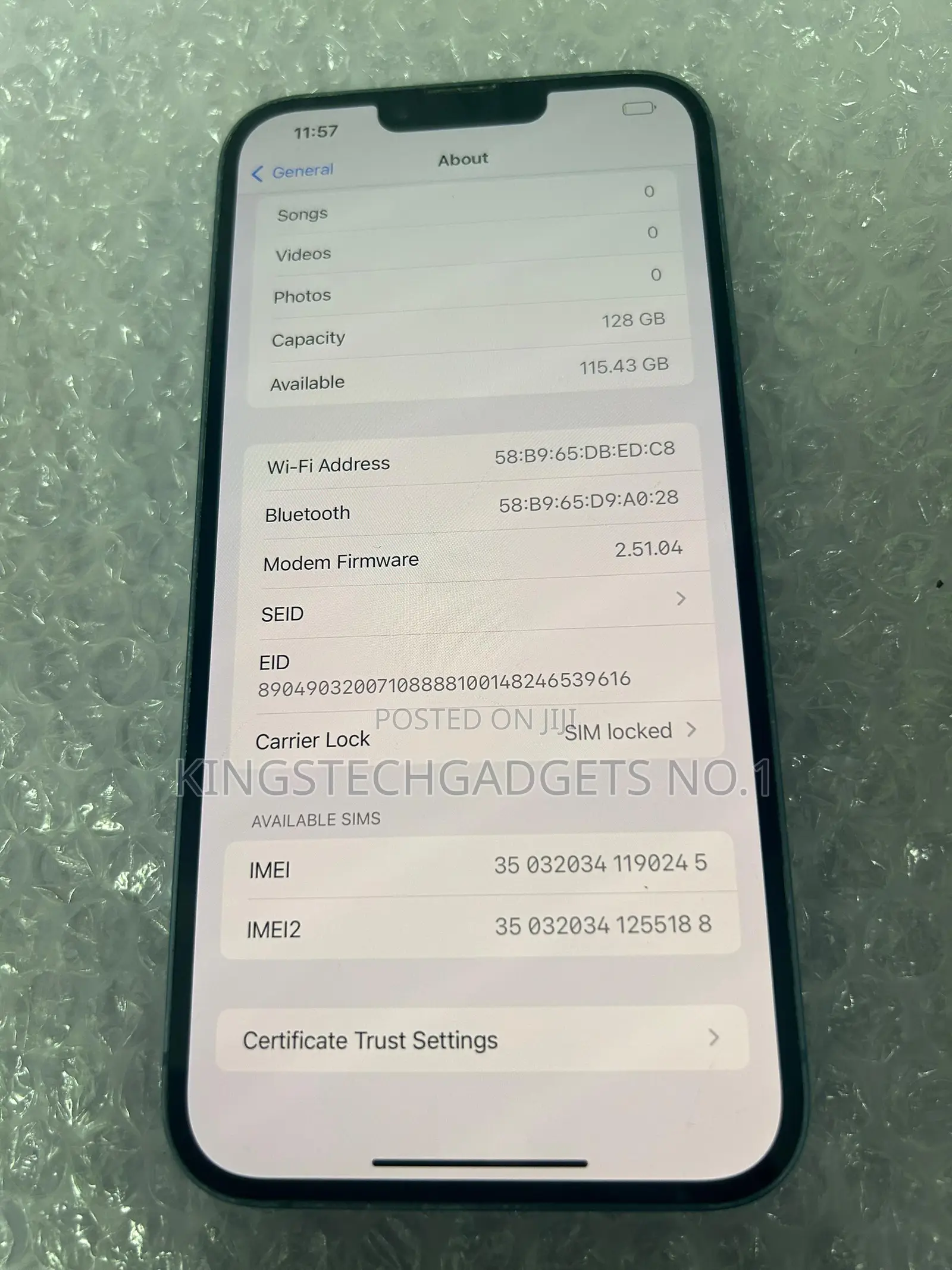 Apple iPhone 14 Plus 128 GB Blue