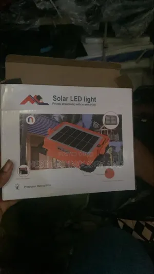 Portable Solar Led Floodlight Rechargeable Waterproof Emergency Light