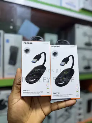 Porodo Play-x Wireless Carplay Adapter Wi-fi & Bluetooth Connectivity