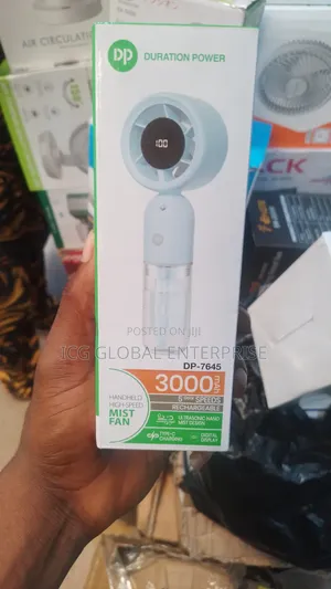 Dp Mist Cooling Rechargeable Hand Fan
