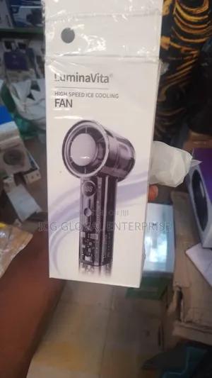 High Speed Ice Cooling Rechargeable Hand Fan