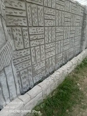 Original Polish Concrete Floor and Walls Design