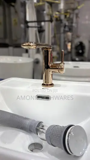 Crystal Handle Basin Faucet