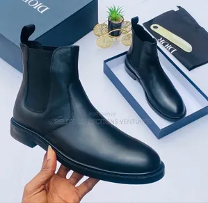 Dior Embassy Chelsea Boot Pure Leather Shoe