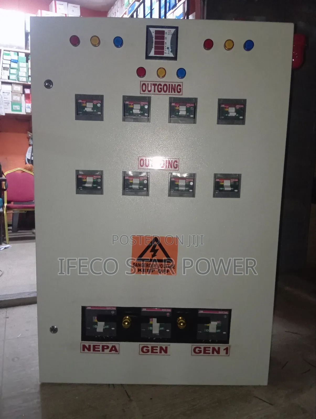 Manual Changeover Panel 400amp
