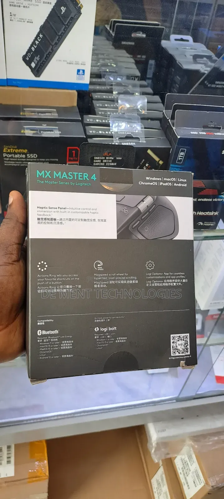 Logitech Mx Master 4 Wireless Mouse
