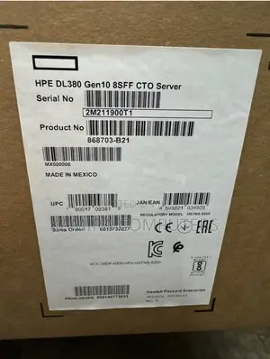 New Server HP ProLiant DL380 Gen10 64GB Intel Xeon HDD 1T