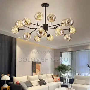 Minimalist Nordic Glass Chandelier