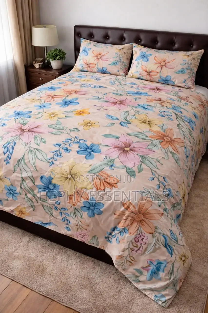 Stock Bedsheet With Pillowcase