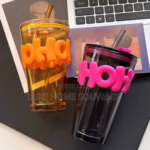 Hoh Fancy Cup With Straw
