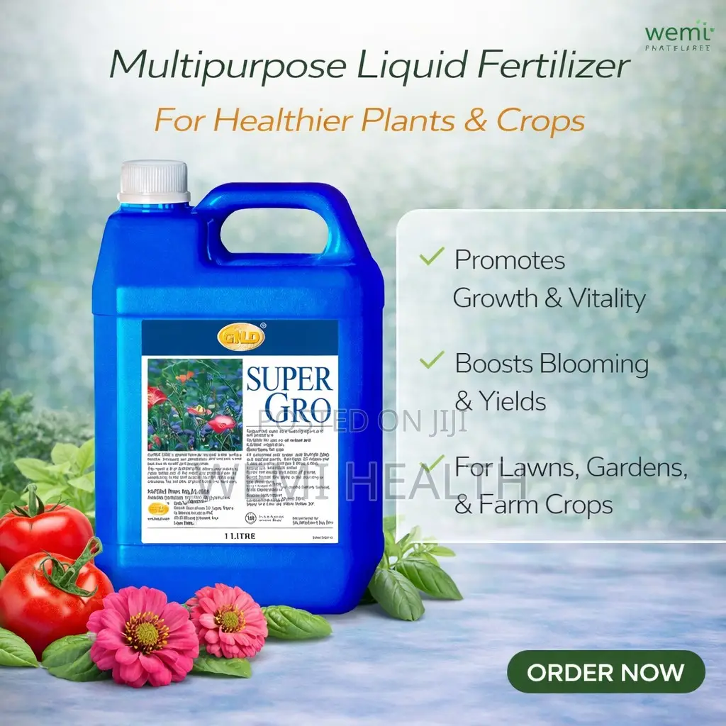Super Gro - 1 Litre (Single) for Boosting Crop Yield