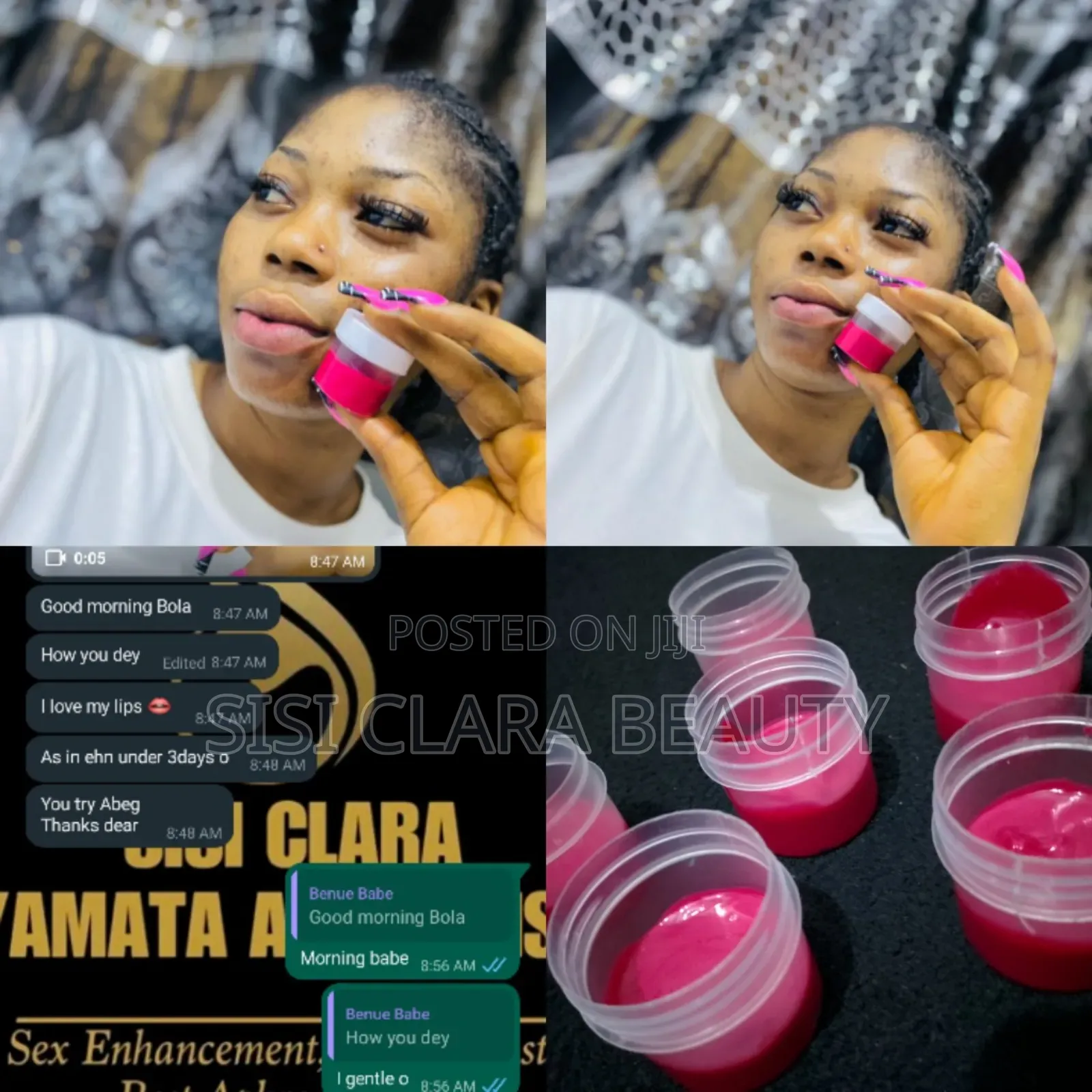 Effective Pink Lips Balm Scub