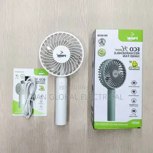 Eco H Power Rechargeable Hand Fan