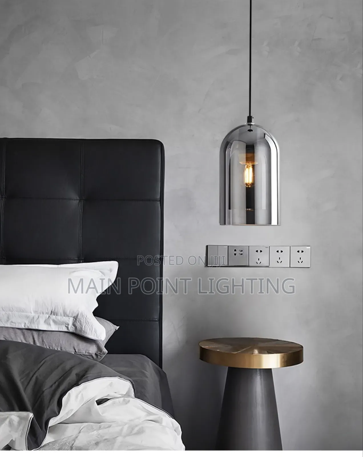 Simple Glass Pendant Light