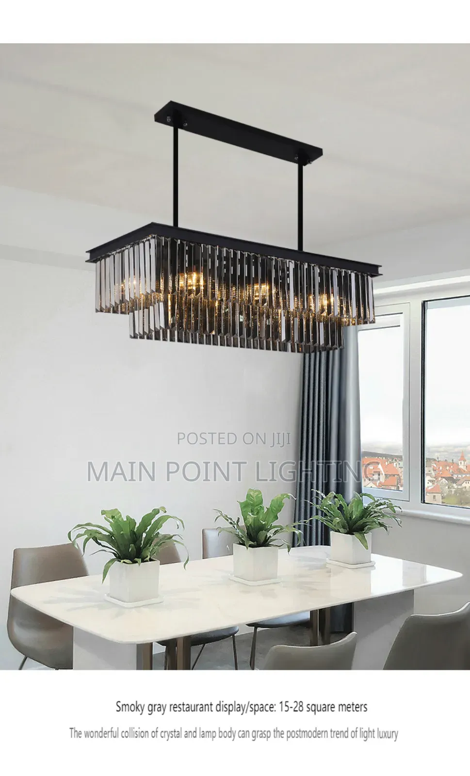 Simple Dinning Crystal Chandelier