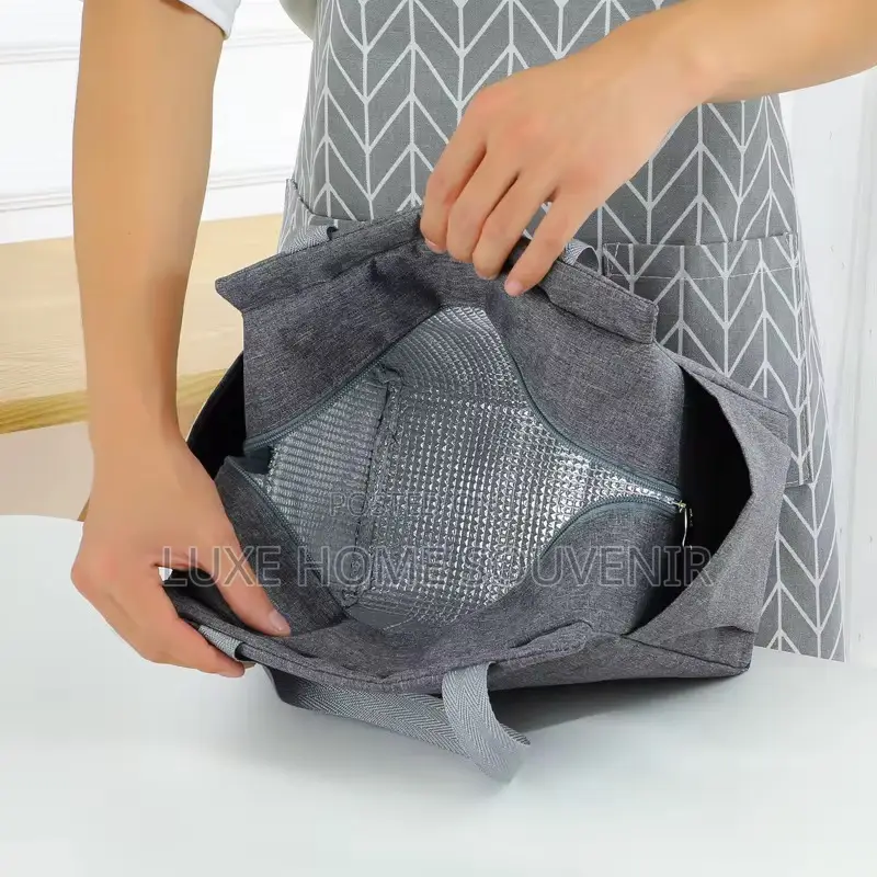 Insulated Lunch Bag With Zip