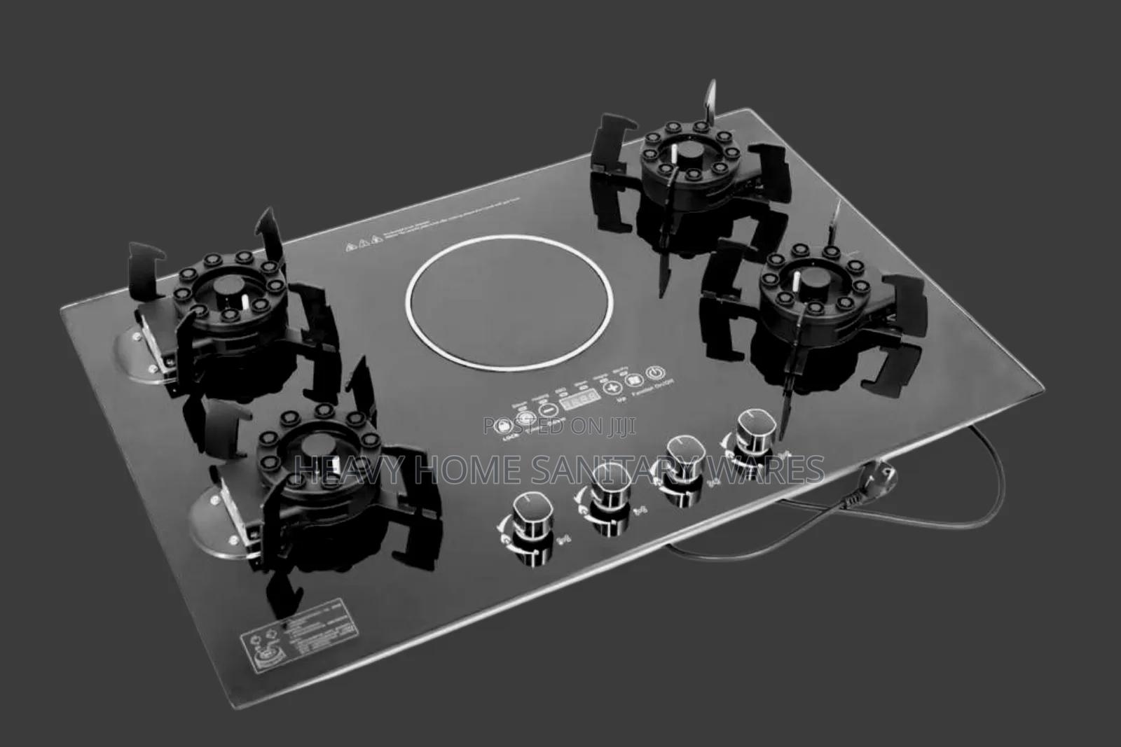 4 Gas Cookers and Electric (Flip Burner)