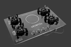 4 Gas Cookers and Electric (Flip Burner)