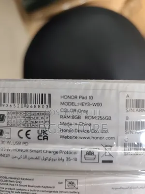 New Honor Pad 9 256 GB Gray