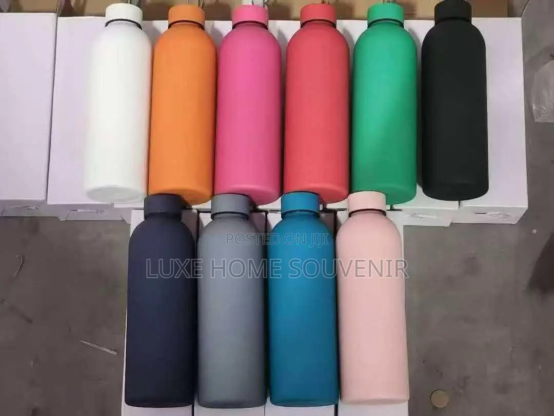 500ml Matte Water Bottle Without Handle