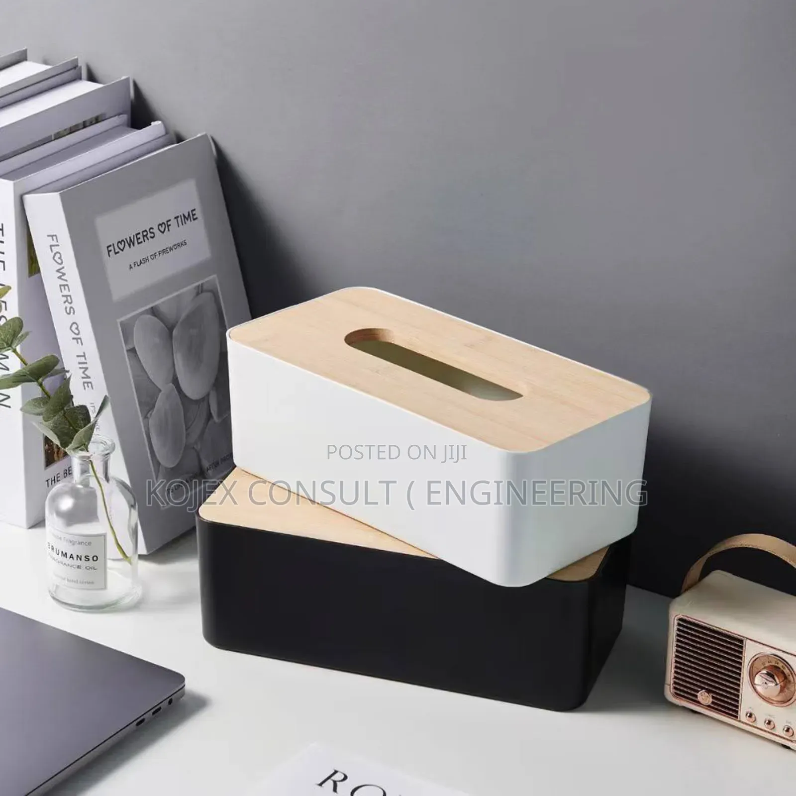 Desktop Tissue Box
