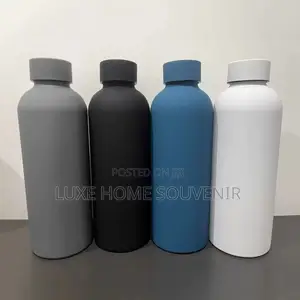 500ml Matte Water Bottle Without Handle